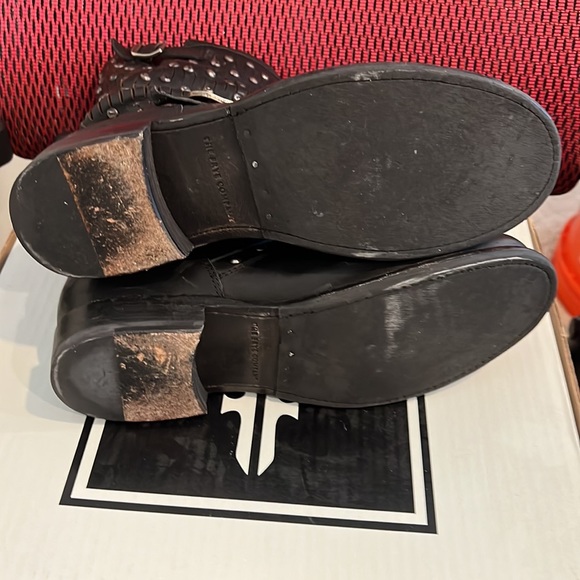 Frye studded black leather Jenna boot - Picture 7 of 12